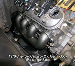 Hooker 8501-3HKR LS SWAP EXHAUST MANIFOLD, BLACK CERAMIC