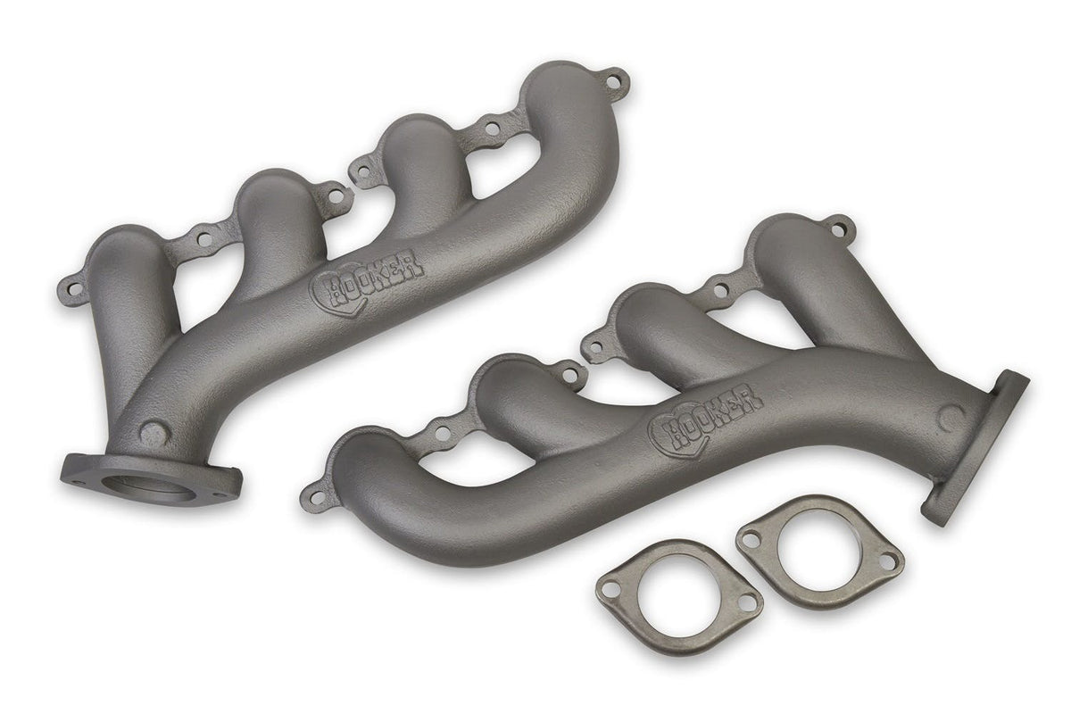 Hooker 8501-5HKR LS SWAP EXHAUST MANIFOLD,CAST IRON GRAY
