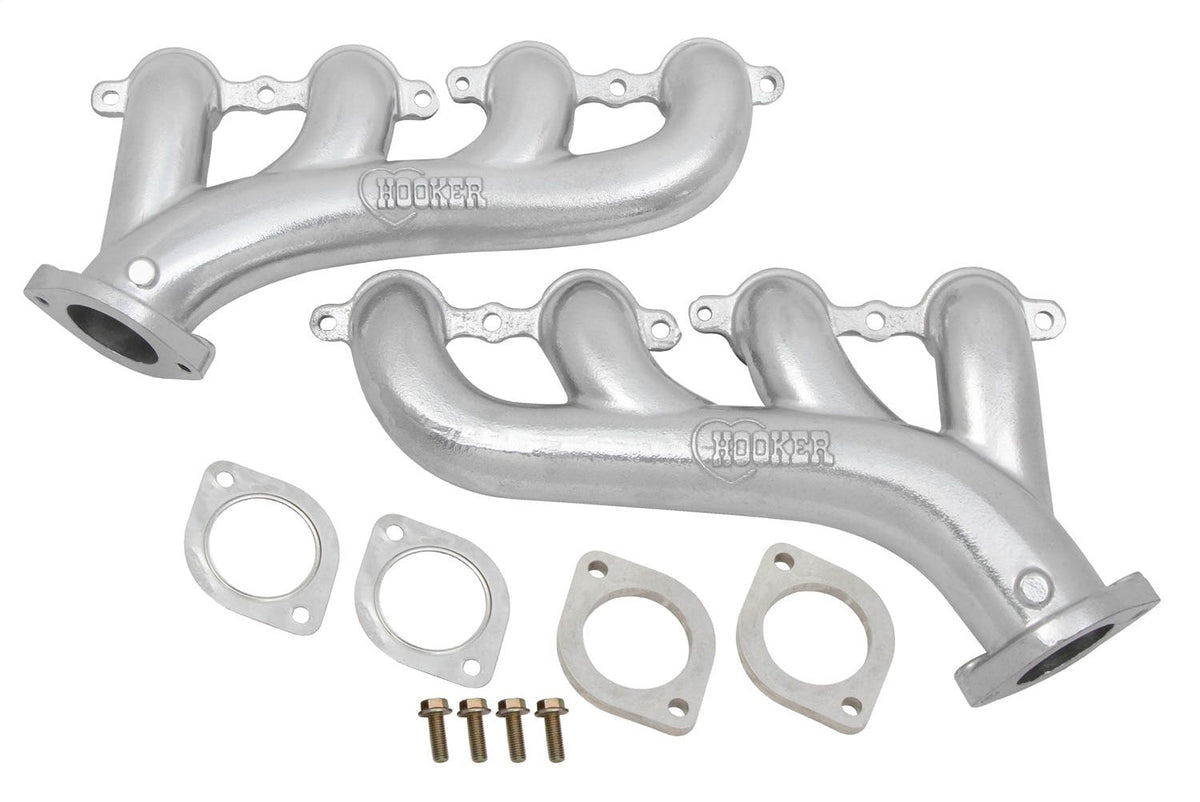 Hooker 8502-1HKR LS SWAP EXHAUST MANIFOLD, SILVER CERAMIC