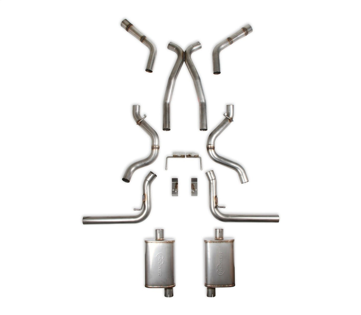 Hooker BH13237 Blackheart Header-Back Exhaust System