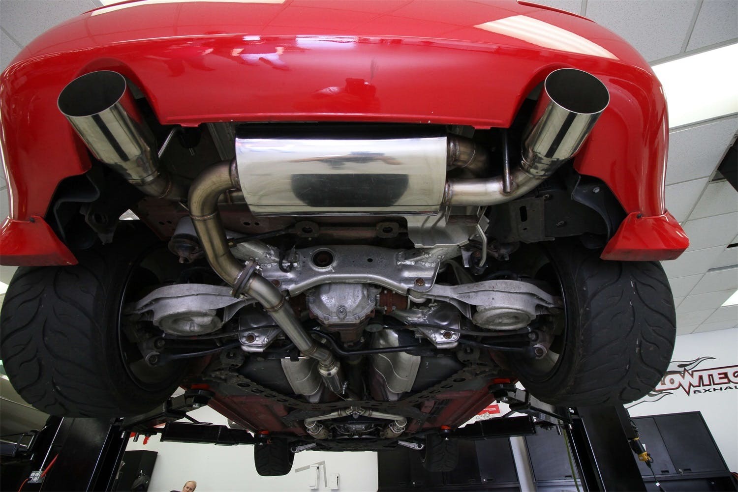 Hooker BH6304 Blackheart Axle-Back Exhaust System