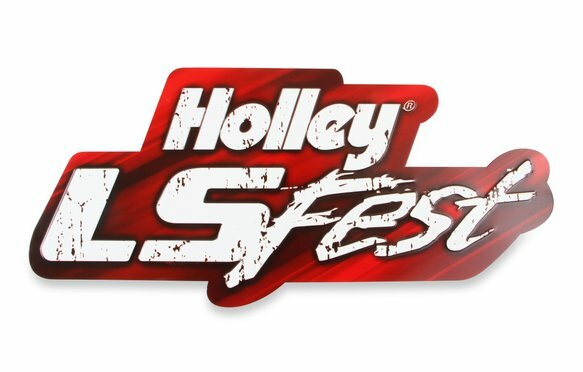 DISCONTINUED - HOLLEY LS FEST METAL TIN SIGN 10133HOL