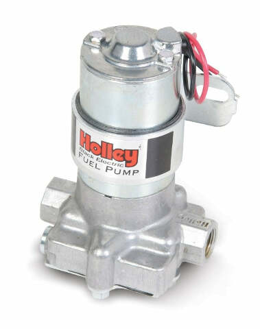 DISCONTINUED - Holley 12-815-1 ELEC FUEL PUMP BLACK AUTO