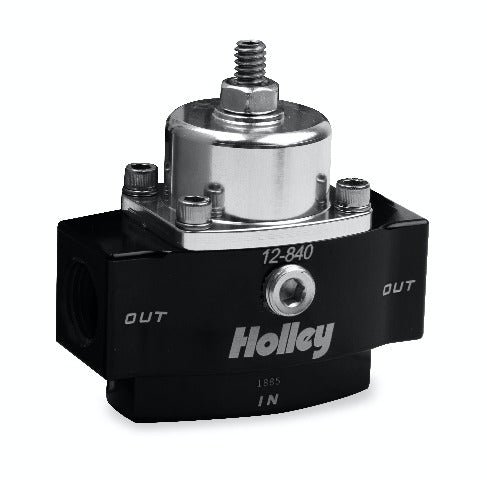 Holley 12-840 BILLET FP REG, ADJ 4.5-9 PSI 3/8 NPT