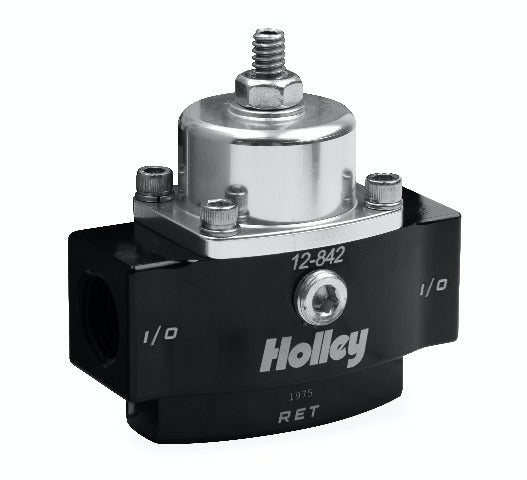 Holley 12-842 BILLET FP REG, ADJ 4.5-9 PSI 3/8 NPT BYP