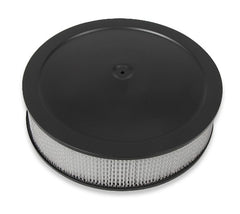 Holley 120-4235 4150 DROP-BASE AIR CLEANER BLK W/ PAPER