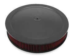 Holley 120-4630 4500 DROP-BASE AIR CLEANER BLK W/ GAUZE