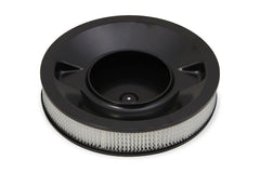 Holley 120-4635 4500 DROP-BASE AIR CLEANER BLK W/ PAPER