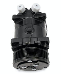 Holley 199-103 AC SD508 SANDEN COMPRESSOR, R-134A BLACK