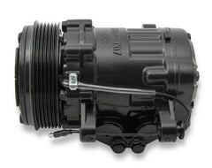 Holley 199-104 AC SD7 SANDEN COMPRESSOR, R-134A BLACK