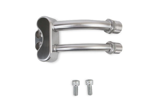 Holley 199-201 LINE ADAPTR-MNFLD FOR SD7 A/C COMP-NATUR