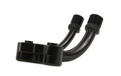 Holley 199-201BK LINE ADAPTR-MNFLD FOR SD7 A/C COMP-BLACK