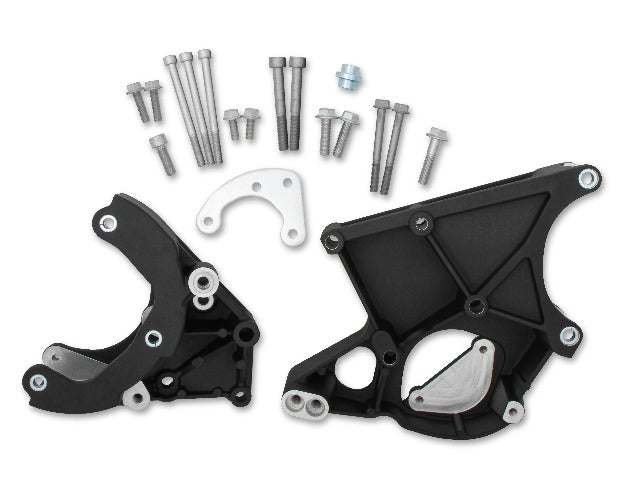 Holley 20-131BK HI ACC BKT KIT, LS/LT, WRKS W/R4-BLACK