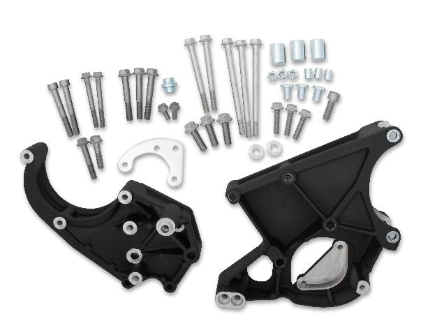 Holley 20-132BK HI ACC BKT KIT, LS/LT, WRKS W/SD-BLACK