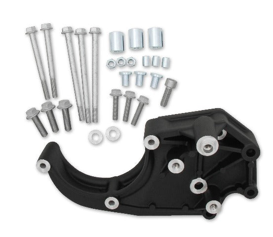 Holley 20-134BK HI PASS BKT KIT, LS/LT, WRKS W/SD-BLACK