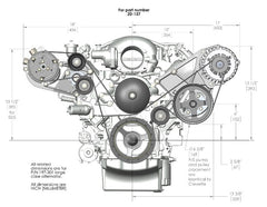 Holley 20-137 COMP HI ACC BKT KIT, LS/LT, W/SD5-NATURA