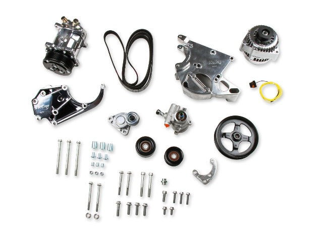Holley 20-137P COMP HI ACC BKT KIT, LS/LT, W/SD5-POLISH