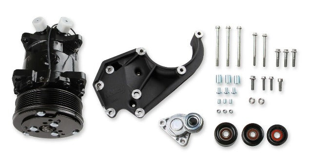 Holley 20-141BK COMP HI PASS BKT KIT, LS/LT, W/SD5-BLACK