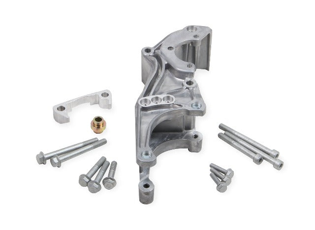 Holley 20-155 LO ACC DRV BKT KIT, LS, W/O A/C-NATURAL