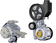 Holley 20-162 COMP LO ACC BKT KIT, LS, W/SD7-NATURAL
