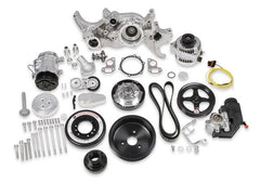 Holley 20-180P COMP MID-MT PREM ACC SYSTEM, LS-POLISHED
