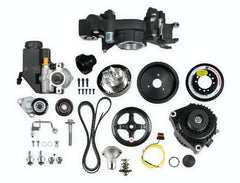 Holley 20-181BK COMP MID-MT PREM SYSTEM, LS WP ALT PS-BL