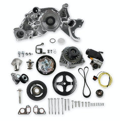 Holley 20-186P COMP MID-MT SYSTEM, LS WP ALT PS-POLISHE