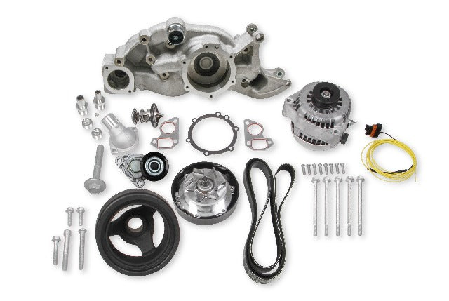 Holley 20-187 COMP MID-MT SYSTEM, LS WP ALT-NATURAL
