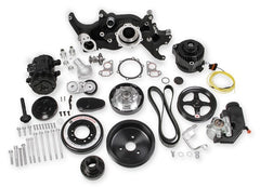 Holley 20-190BK COMP MID-MT PREM ACC SYSTEM, LS7-BLACK