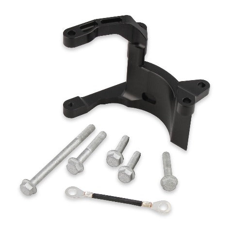 Holley 20-211B LT4 DRY SUMP A/C BRKT BLACK FINISH DSE