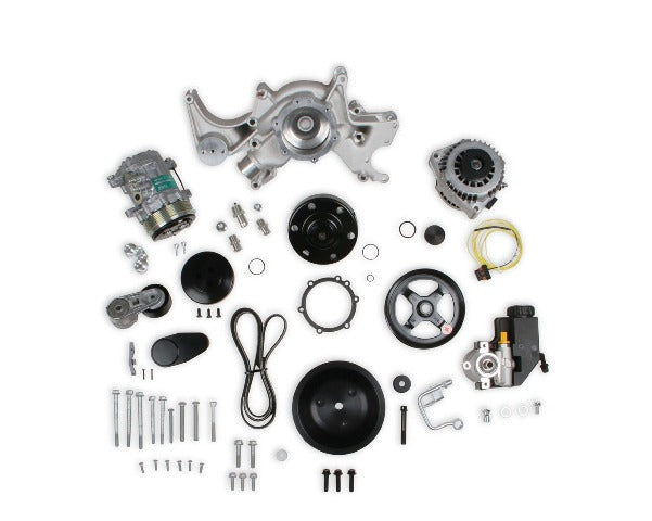 Holley 20-240 COMP MID-MT ACC DRIVE SYSTEM, SBC-NATURA