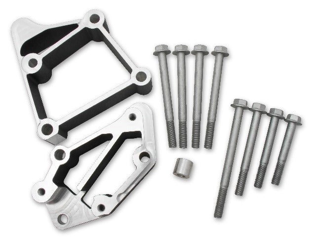Holley 21-2BK HI ACC BKT INSTALL KIT, LS MIDDLE-BLACK