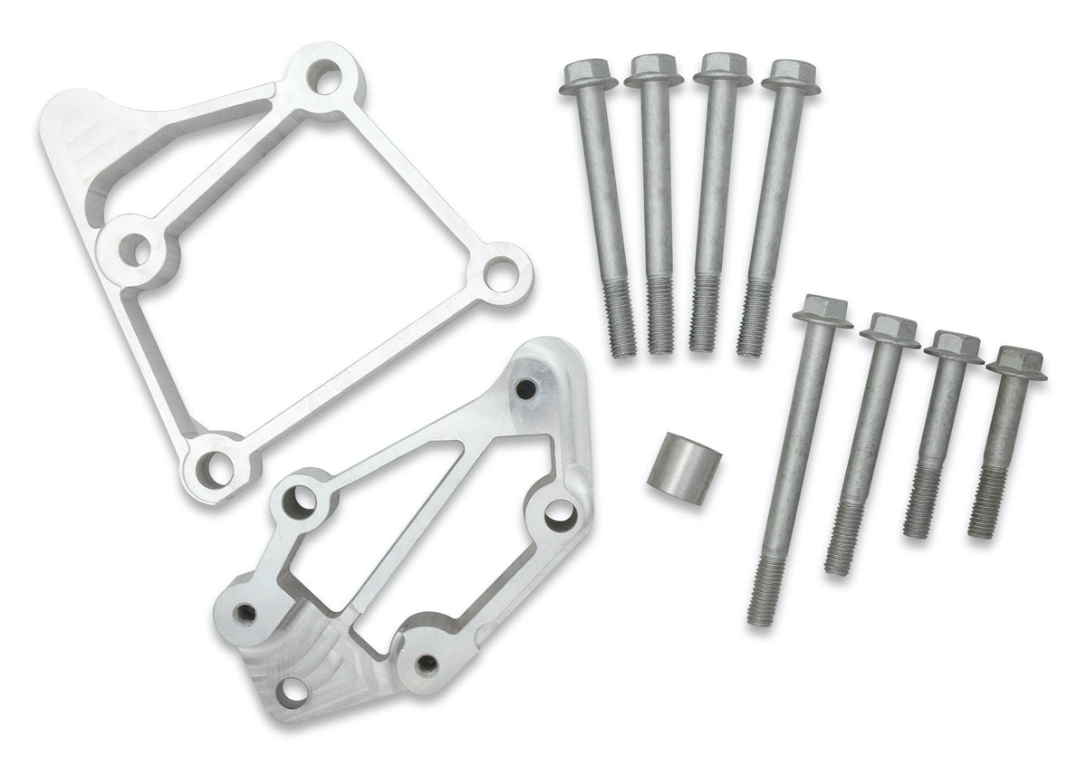 Holley 21-2P HI ACC BKT INSTALL KIT, LS MIDDLE-POLISH