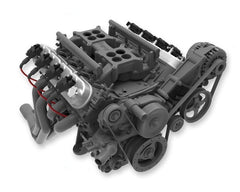 Holley 241-110 VALVE COVER, TALL LS NATURAL CAST FINISH