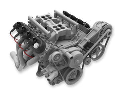 Holley 241-112 VALVE COVER, TALL LS BLACK KRINKLE FINIS