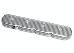 Holley 241-131 LS VALVE COVERS VINTAGE FINNED POLISHED