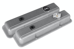 Holley 241-134 SBC MUSCLE SERIES VALVE COVERS,FINNED,NA