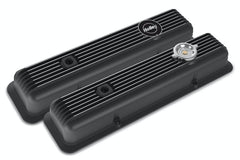 Holley 241-135 SBC MUSCLE SERIES VALVE COVERS,FINNED,GL