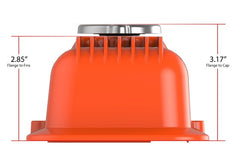 Holley 241-136 SBC MUSCLE SERIES VALVE COVERS,FINNED,FA