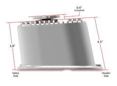 Holley 241-151 TALL M/T BIG BLOCK CHEVY VALVE COVERS