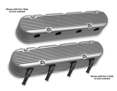 Holley 241-180 2-PIECE CAST ALUM. V/C, NATURAL FINISH