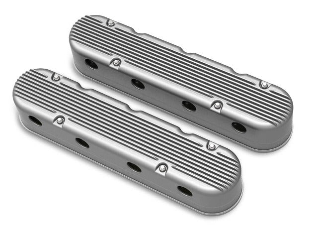 Holley 241-180 2-PIECE CAST ALUM. V/C, NATURAL FINISH
