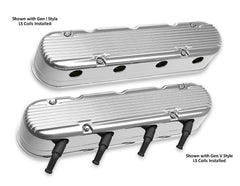 Holley 241-181 2-PIECE CAST ALUM. V/C, POLISHED FINISH