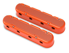 Holley 241-183 2-PIECE CAST ALUM. V/C,FACT ORNG FINISH
