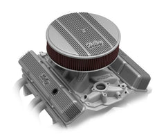 Holley 241-240 SBC HOLLEY VALVE COVERS,FINNED,W/EMIS,RA