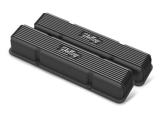 Holley 241-245 SBC HOLLEY VALVE COVERS,FINNED,NON-EMIS,