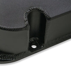 Holley 241-281 GM BBC FAB ALUM VALVE CVR, BLK