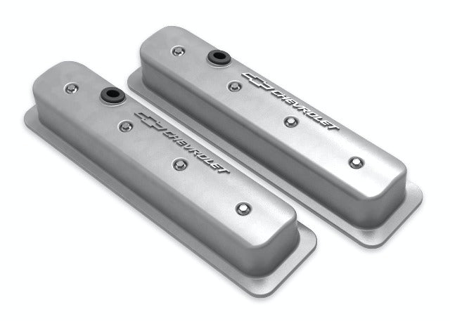 Holley 241-290 GM MUSCLE SBC CNTER BOLT V/C,FINNED,NAT