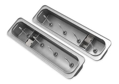 Holley 241-292 GM MUSCLE SBC CENTER BOLT V/C,FINNED,BLK