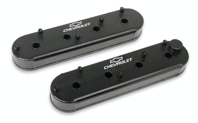 Holley 241-294 GM VALVE CVR BLACK LS1 W/ COIL STAND